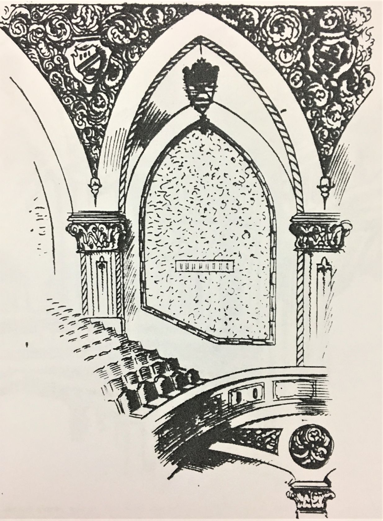 Majestic Theater - Groined Arch and Balcony Section